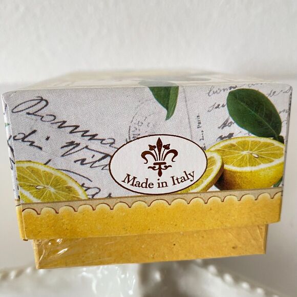 Lemon Scented Soap Made‎ In Italy 10.50 Oz Saponificio Artigianale Fiorentino - Picture 2 of 6